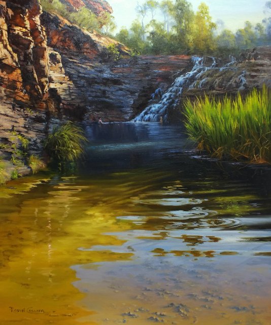 SWIMMING HOLE – PILBARA -SOLD